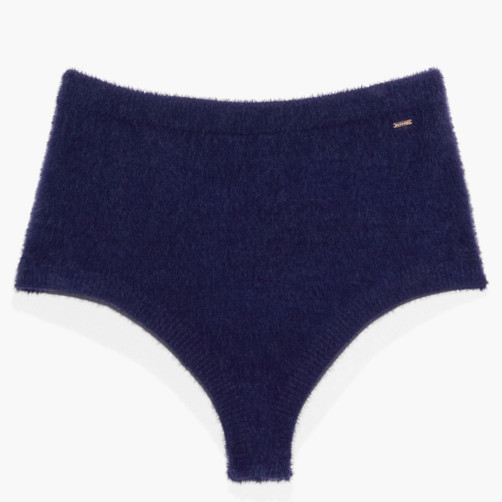 Savage X Fenty Fluff It Up Booty Shorts in Blue, Size 3X
